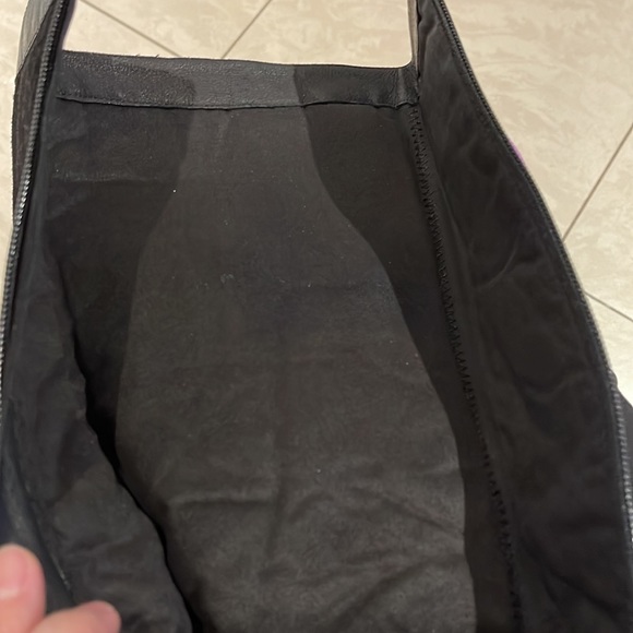 Boutique Pilar Abril tall suede boots size 6.5 Black - Picture 8 of 8